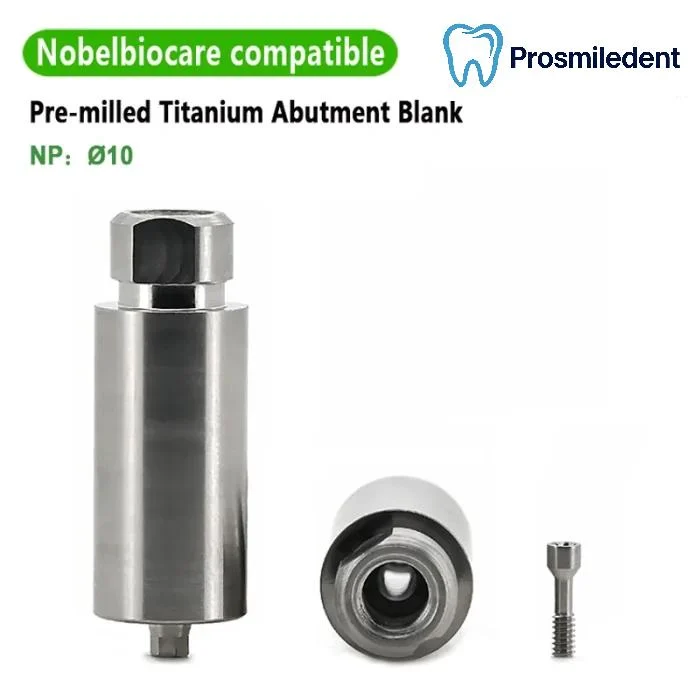 Pre-milled Titanium Abutment Blank-Compatible with Nobel - Image 3