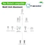 Multi Straight Abutment-Compatible with Neo Biotech - Image 4