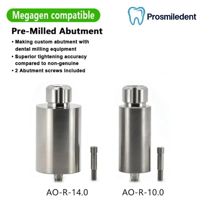 Pre-Milled Abutment-Compatible with Megagen - Image 2