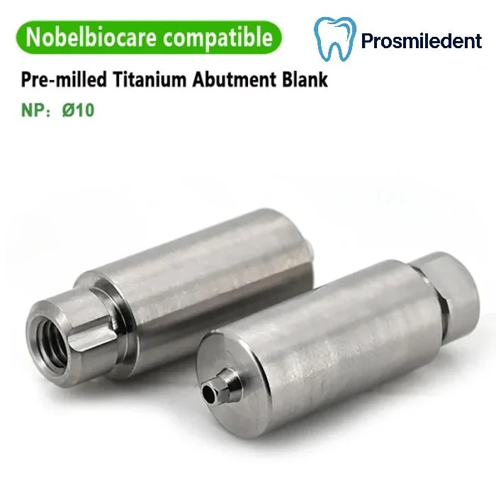 Pre-milled Titanium Abutment Blank-Compatible with Nobel - Image 5
