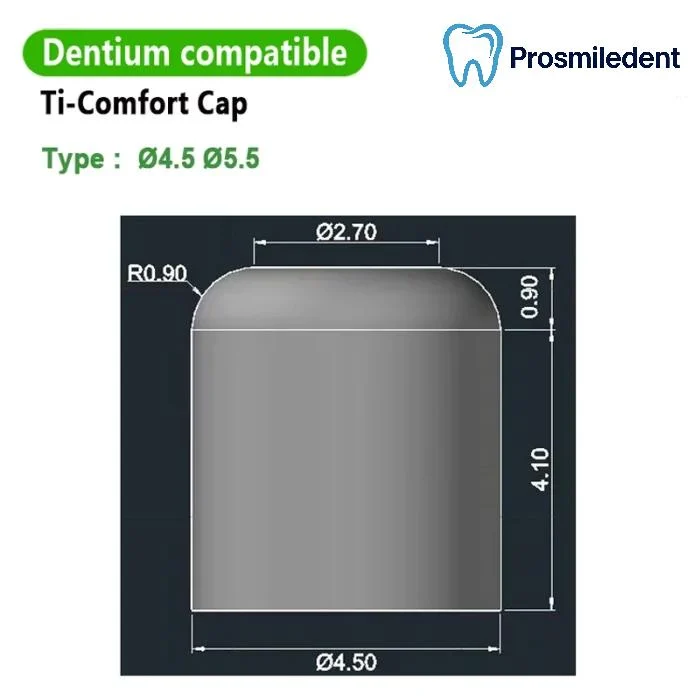 Ti Comfort Cap-Compatible with Dentium SuperLine ll, SuperLine - Image 3