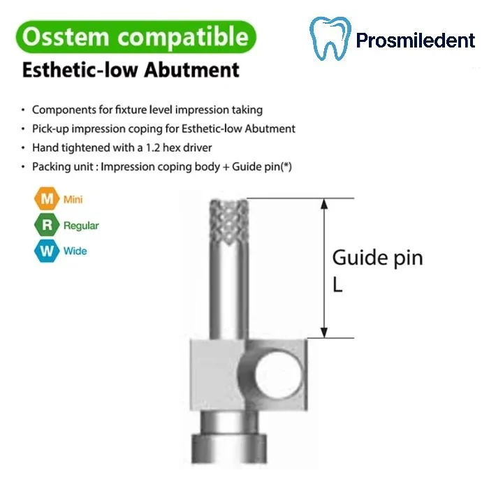 Multi Unit Open Tray Impression Coping-Compatible with Osstem Hiossen TS - Image 3