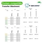 Open Tray Impression Coping-Compatible with Osstem Hiossen TS - Image 2