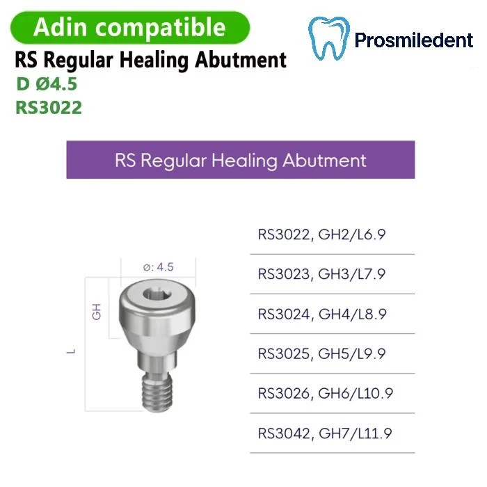Healing Abutment-Compatible with Adin - Image 3