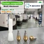 Multi Straight Abutment-Compatible with Osstem Hiossen TS - Image 6