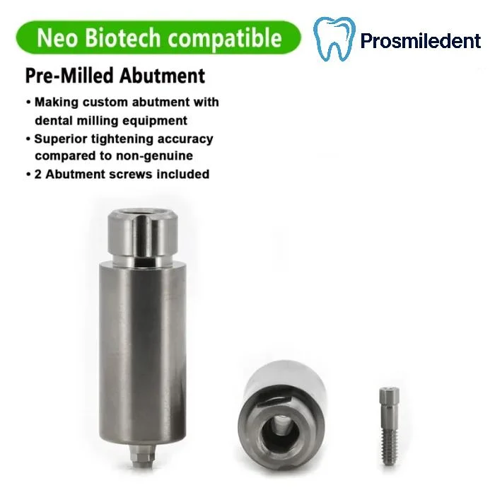 Pre-Milled Abutment-Compatible with Neo Biotech - Image 2