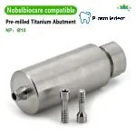Pre-milled Titanium Abutment Blank-Compatible with Nobel - Image 4