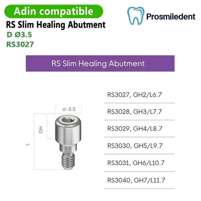 Healing Abutment-Compatible with Adin - Image 5