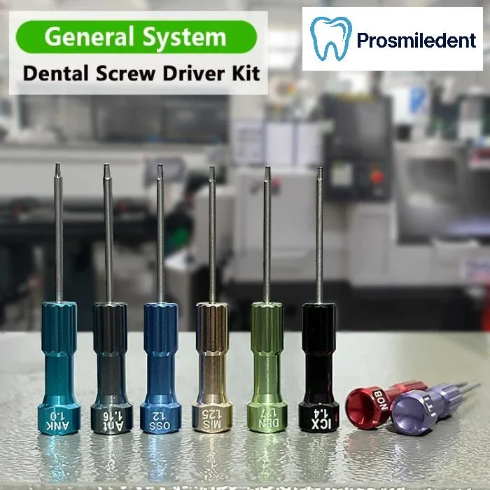 Universal 8 Pieces Set Dental Implant Screw Drivers Kit - Image 6