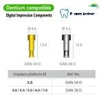 Digital lmpression Components-Compatible with Dentium SuperLine ll, SuperLine - Image 2
