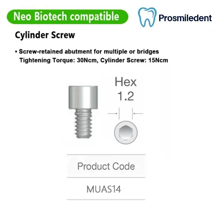 Multi unit Cylinder Screw-Compatible with Neo Biotech - Image 2