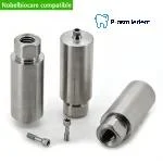 Pre-milled Titanium Abutment Blank-Compatible with Nobel