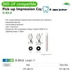 Open Tray Impression Coping-Compatible with Dio-UF - Image 2