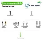 Central screw-Compatible with Osstem Hiossen TS - Image 3