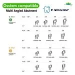 Multi-Unit Angled Abutment -Compatible with Osstem - Image 3