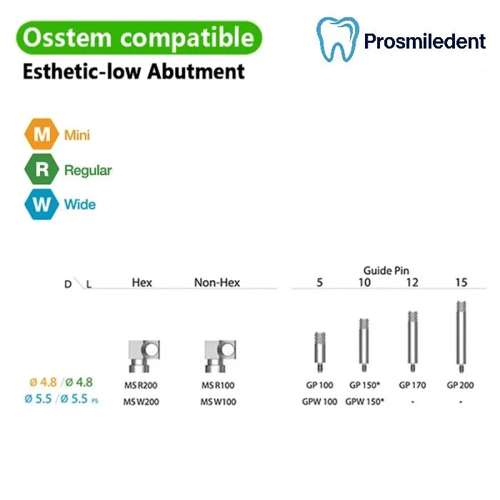 Multi Unit Open Tray Impression Coping-Compatible with Osstem Hiossen TS - Image 2