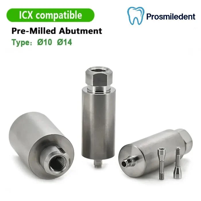 Pre-Milled Abutment-Compatible with ICX - Image 3