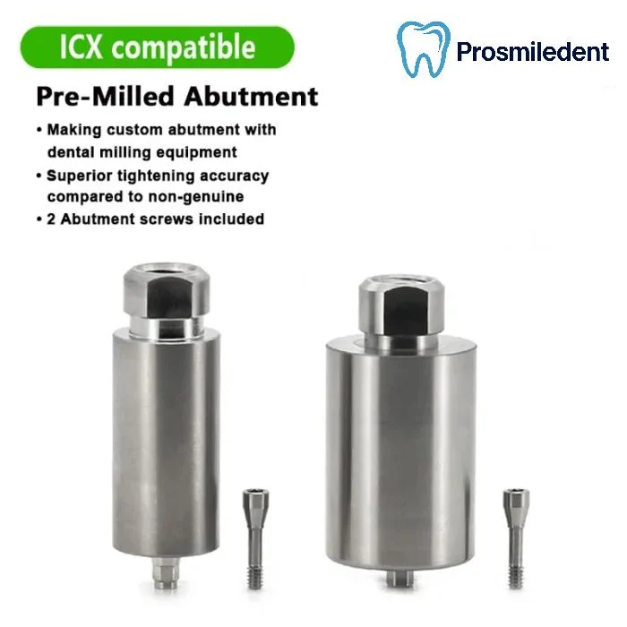 Pre-Milled Abutment-Compatible with ICX - Image 2