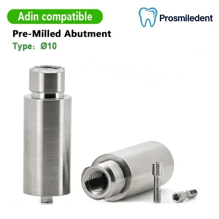 Pre-Milled Abutment-Compatible with Adin - Image 3